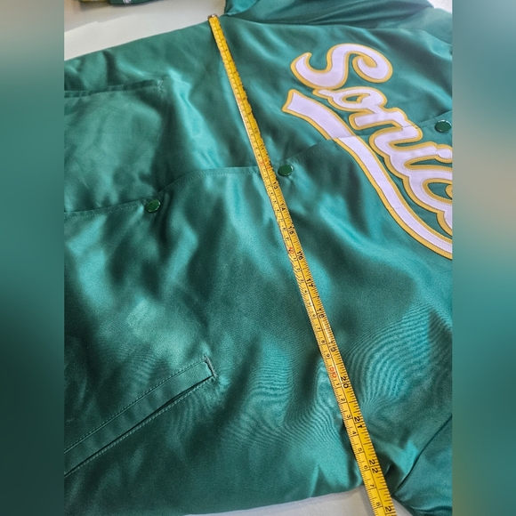 🔥M&N Seattle Supersonics satin jacket sz M - Picture 9 of 11